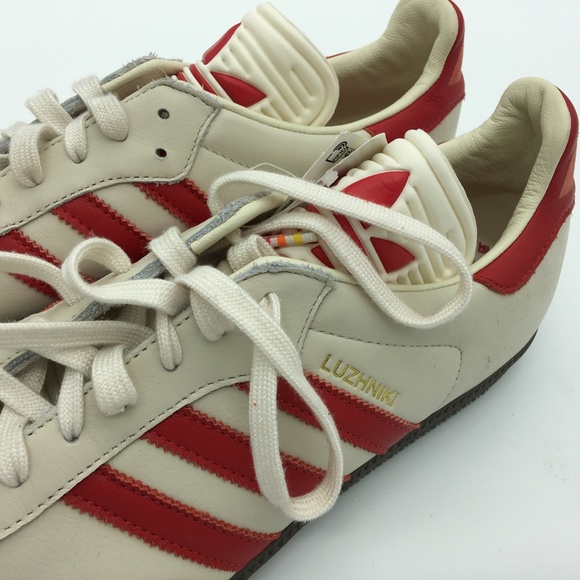 Adidas Mens White Samba 12 A94:x02362 - Picture 4 of 8